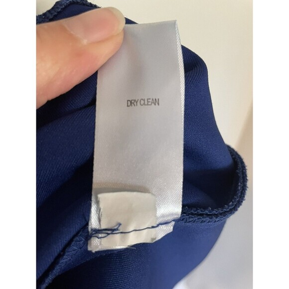 Elegant Blue Midi Dress - Picture 9 of 13